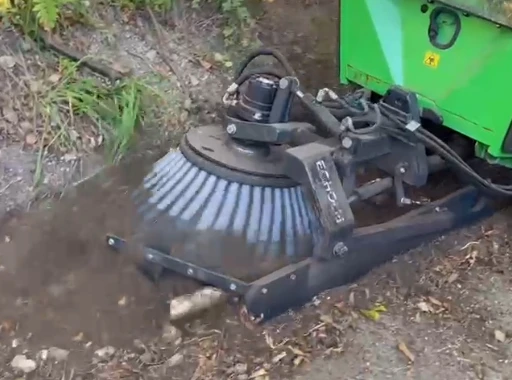 Ukrudtsbørste - Wire - Fladstål